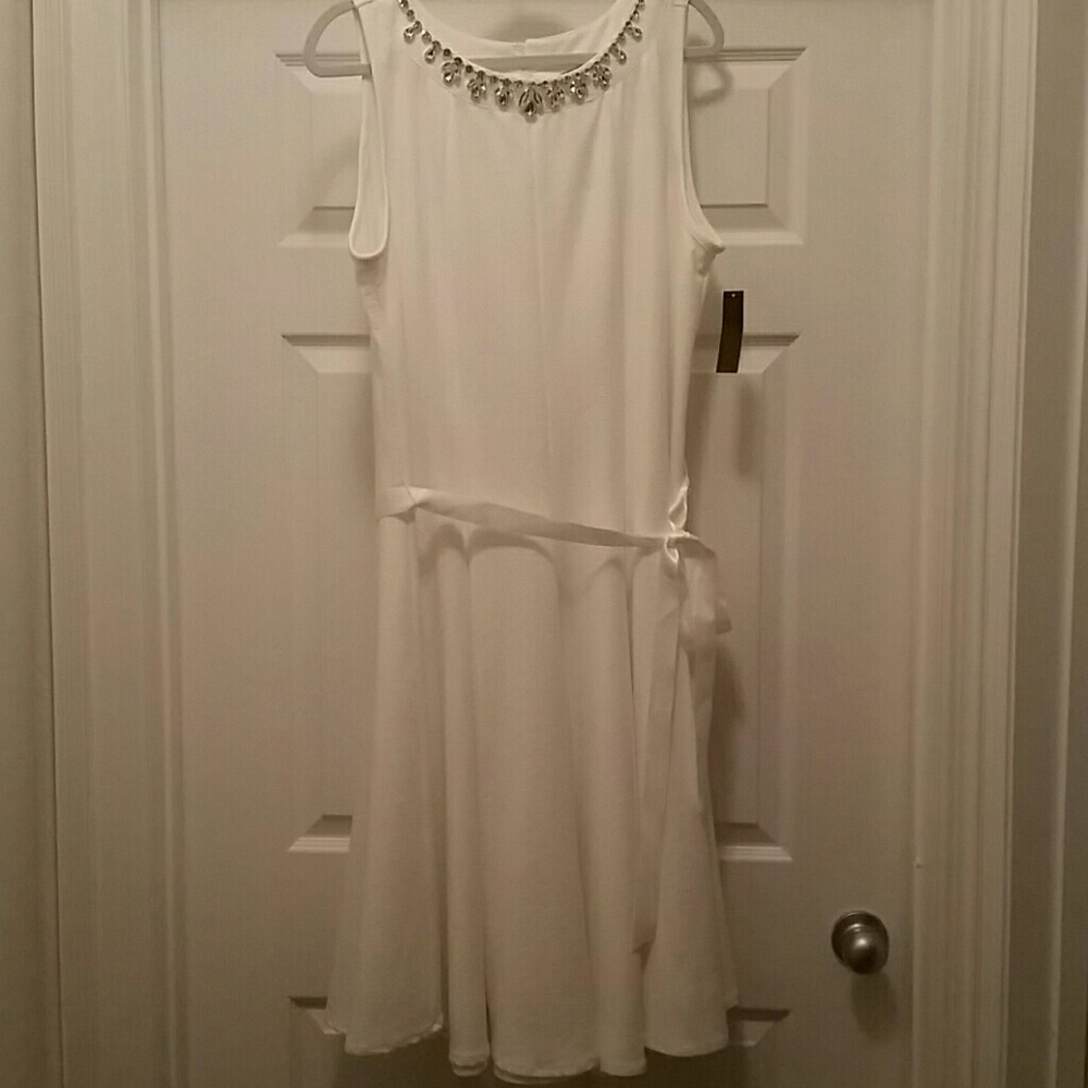 COPY - New with Tag White Dress 2x